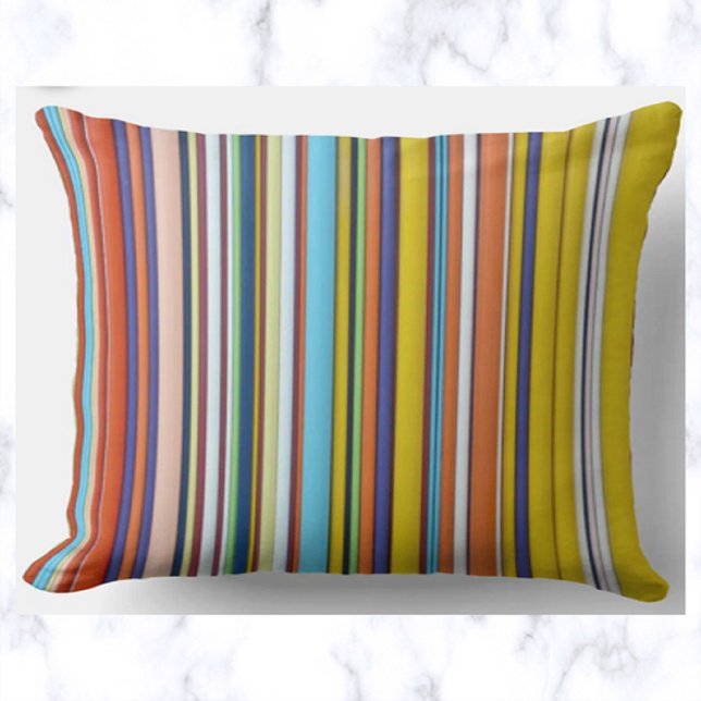 Vibrant Stripes Cushion (Creator Uploaded)