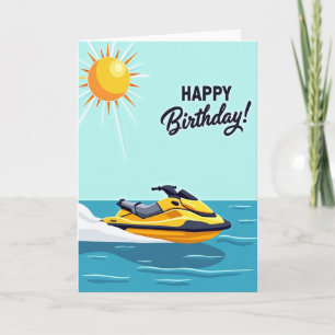 Vibrant Summer Birthday Card