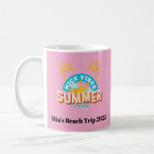 Vibrant Summer Day Mug – Custom Vacation Gift Cup