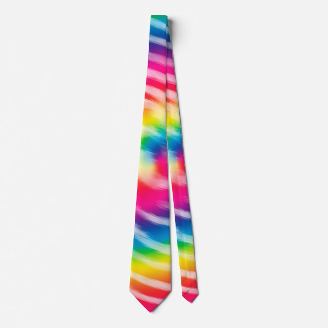 Vibrant Swirling Tie Dye (Front)
