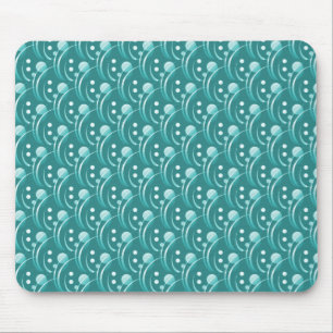 Vibrant Teal Hip and Stylish Mousepad