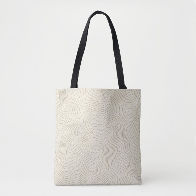 Vibrant Tessellated Maze Tote Bag (Front)