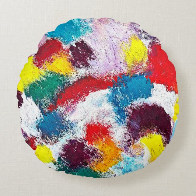 Vibrant Throw Pillows (Front)