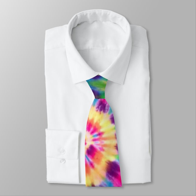 Vibrant tie dye pattern (Tied)