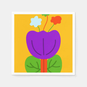 Vibrant Tones Napkin
