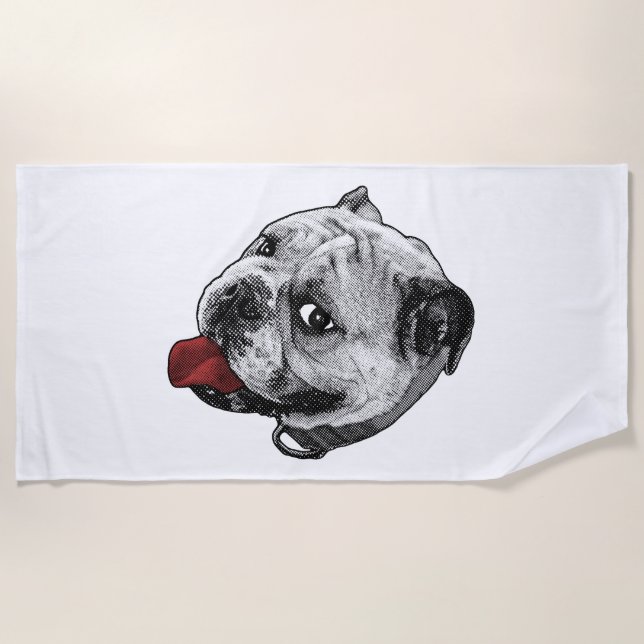 Vibrant Tongue Towel (Front)