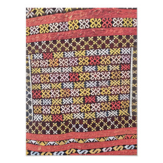 Vibrant Traditional Textile Pattern Photo Print