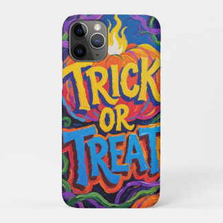 Vibrant "Trick or Treat" Halloween Case-Mate iPhone Case