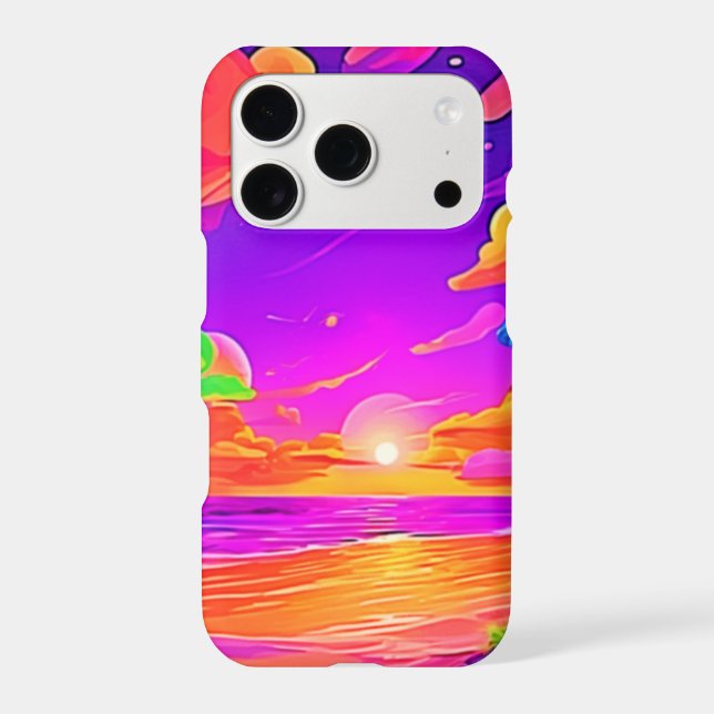 Vibrant Tropical Sunset (Back)