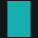 Vibrant Turquoise Peacock Colour Ready to Customis Flyer<br><div class="desc">This custom product is available in a turquoise accent colour decor for yourself or as a gift sure to make an impression in all occasions. Click on the "Customise it!" button or link you find on this product page to reveal a set of user friendly designing tools to customise this...</div>