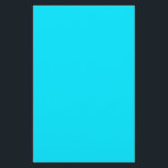 Vibrant Turquoise Sky Blue Colour Customise This Stationery<br><div class="desc">This festive custom product is available in a vibrant cyan blue style colour decor for yourself or as a gift sure to make an impression in all occasions. Click on the "Customise it!" button or link you find on this product page to reveal a set of user friendly designing tools...</div>