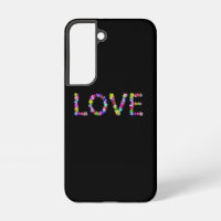Vibrant Typography Inspirational | Peace Love Text