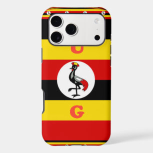 Vibrant Uganda Flag-Inspired Art