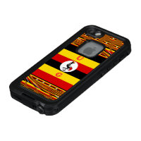 Vibrant Uganda Flag-Inspired Art