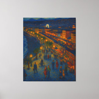 Vibrant Urban Art for Modern Walls Canvas Print