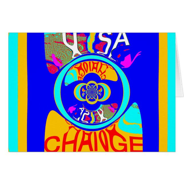 Vibrant USA Change: A Bold Statement (Front Horizontal)