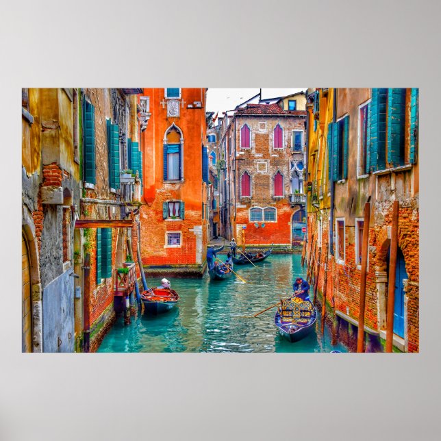VIBRANT VENICE, ITALY POSTER (Front)