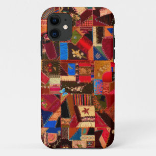 Vibrant Vintage Crazy Quilt Case-Mate iPhone Case