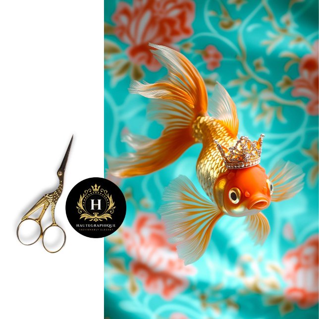 Vibrant Vintage Floral Fish Decoupage Tissue Paper (Creator Uploaded)