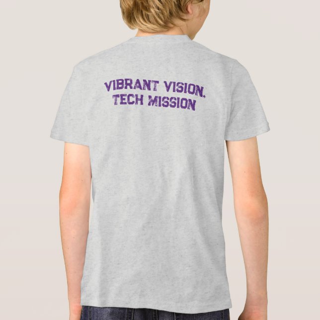 Vibrant Vision, Tech Mission Tri-Blend Shirt (Back)