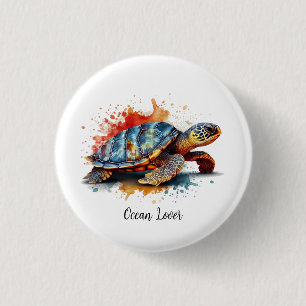 Vibrant Voyager, custom 3 Cm Round Badge