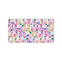 Vibrant Watercolor Wildflowers