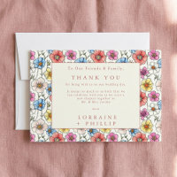 Vibrant wild flowers seamless pattern wedding