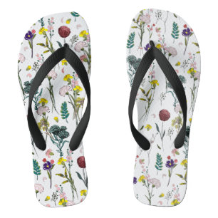 Vibrant Wildflower Jandals