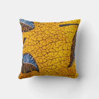 Vibrant Yellow Ankara African Wax Print Fabric