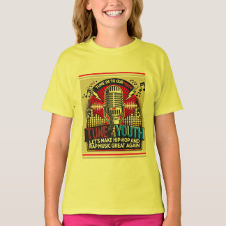 Vibrant Yellow: Tune In To Our Youth Youth Tee