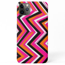 Vibrant Zigzag Pattern Phone Case