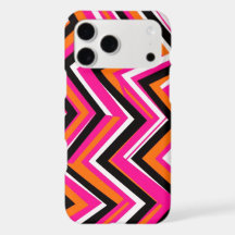 Vibrant Zigzag Pattern Phone Case