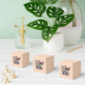 Vibrante butterfly favour box