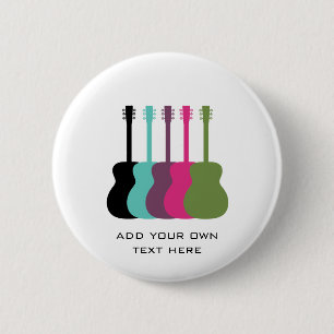 Vibrantly Coloured Guitars Button