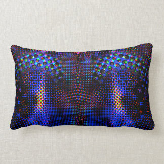 Vibrating Colours Throw Pillow