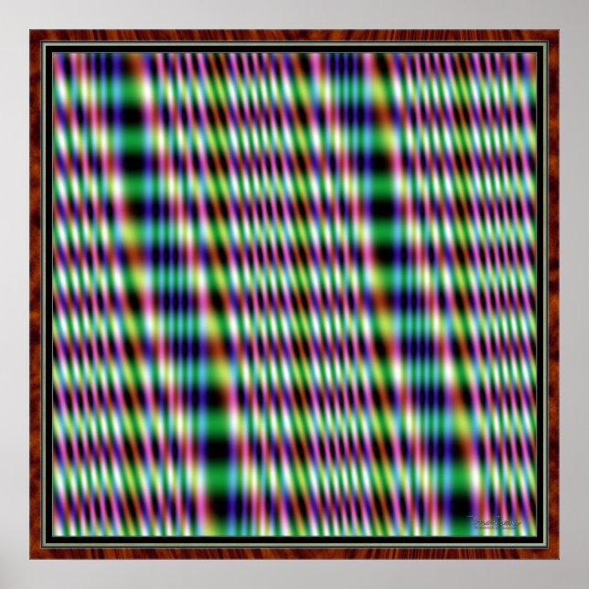 Vibrating Lines Poster (Front)