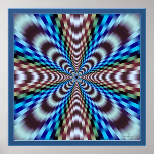 Vibration Illusion Poster