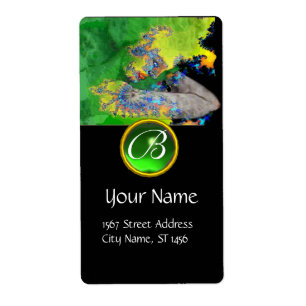 VIBRATIONS OF MATTER GREEN EMERALD MONOGRAM