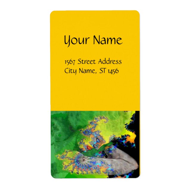 VIBRATIONS OF MATTER GREEN EMERALD yellow (Front)