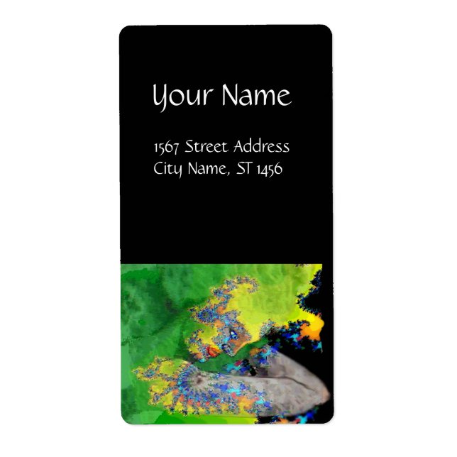 VIBRATIONS OF MATTER GREEN EMERALD yellow black (Front)