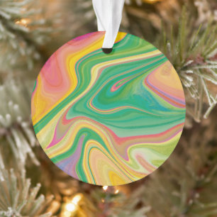 vibratory color art ornament