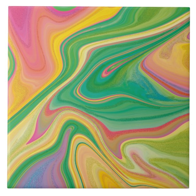 vibratory color art tile (Front)