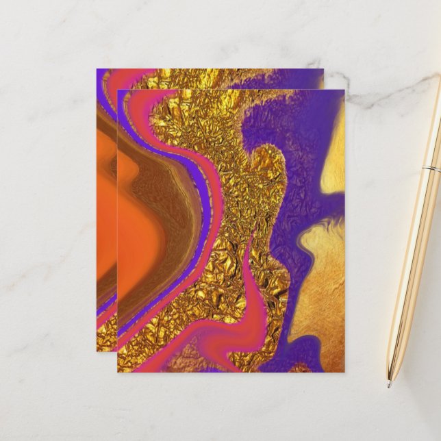 vibratory colour art (Front/Back In Situ)