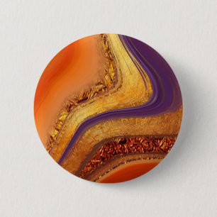 vibratory colour art 6 cm round badge