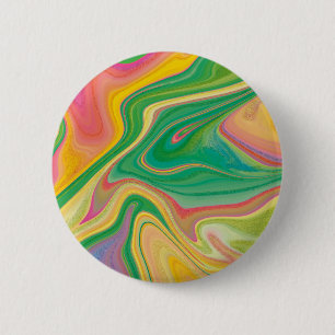 vibratory colour art 6 cm round badge