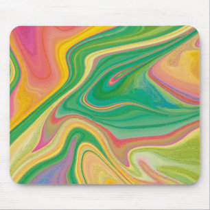 vibratory colour art mouse pad