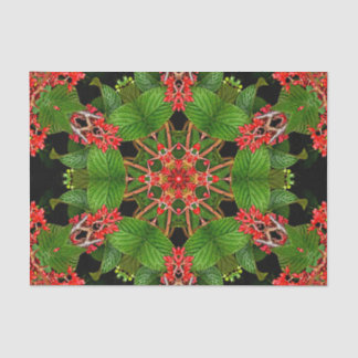 Viburnum Berries Kaleidoscope Tissue Paper