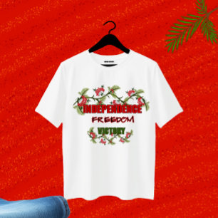 Viburnum branches with text design T-Shirt