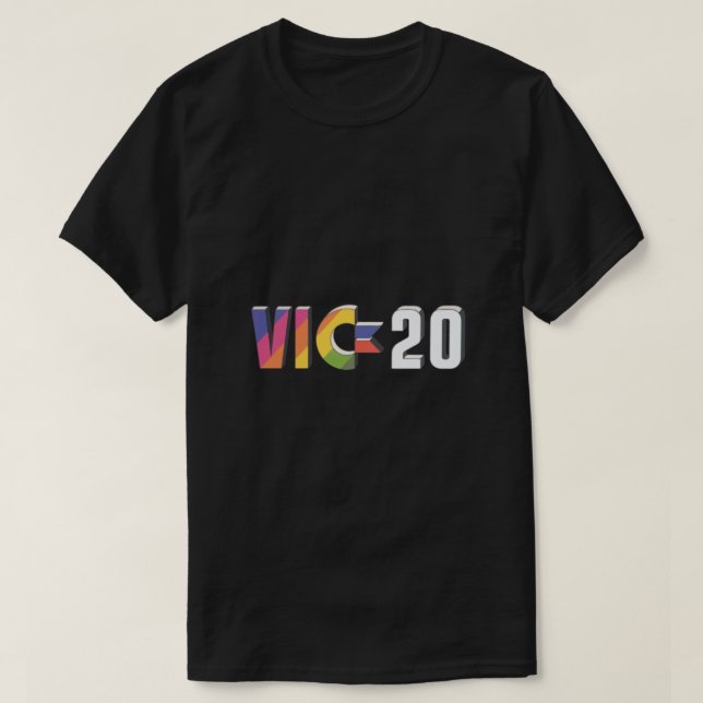 Vic 20 Essential T-Shirt (Design Front)