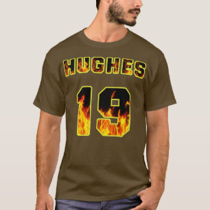 Vic Hughes Station 19 Jersey Flames  T-Shirt